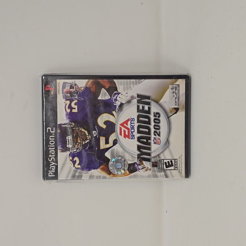 PS2 PlayStation 2 Madden NFL 2005 Complete ntsc video game football used‎